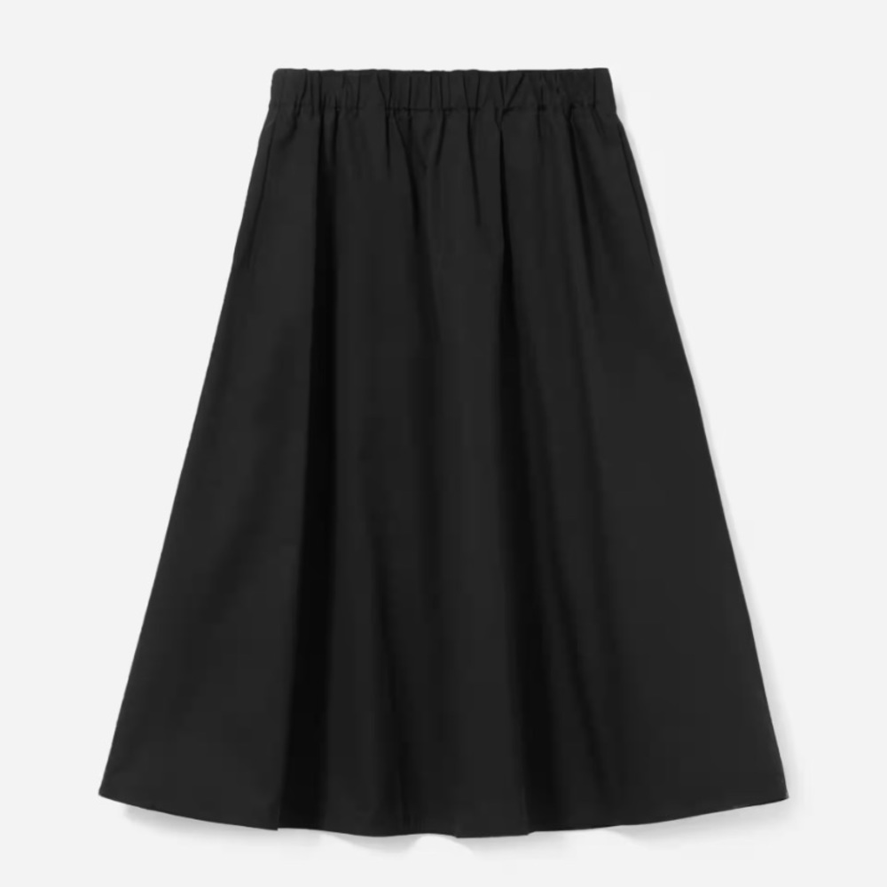 NWT The Clean Cotton A-Line Skirt